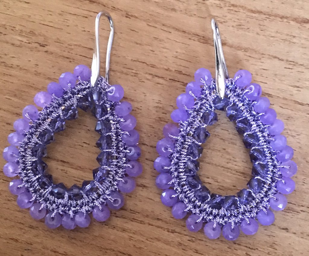 Orecchini A Forma Di Tartaruga In Argento Sterling 925 Con Cristalli Lilla | Gioiello Simbolo Longevità | Regalo Donna