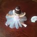 Cake Topper per compleanno in fimo ballerina danza classica