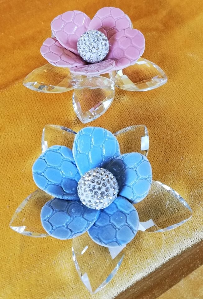 144 Rose Mini Di Carta Per Bomboniere - Fiori Artificiali Fai Da Te Bianchi