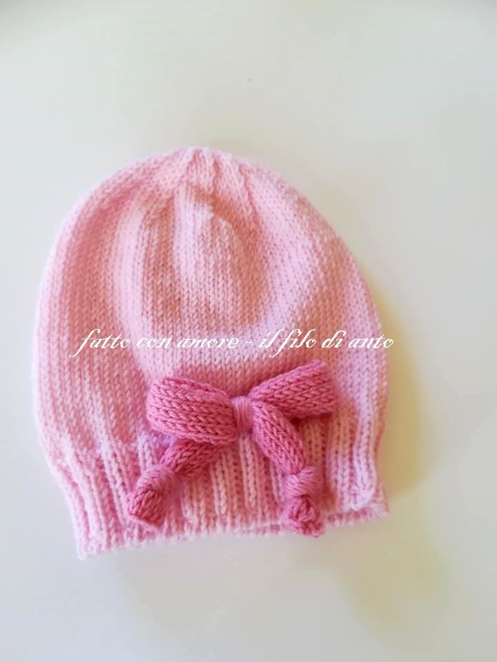 Bilancia Neonato Chicco Cappellino Personalizzato Per Neonati - Lavorato A Maglia, Multicolore, Perfetto Per Baby Shower! Cappello Bambino Ricamato - Foto 10