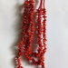 Collana corta rossa