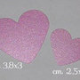 Tags a forma di cuore in cartoncino per personalizzare i tuoi regali  cm. 2,5x2,1