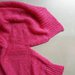 maglia donna estate lavorata a mano con fiori a uncinetto colore corallo pullover tricot 