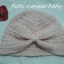 Cappellino cuffietta neonata