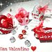 Borsette San Valentino in feltro rosso confezionate a mano con decorazioni e cioccolatini