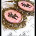 SWEET BAMBI KAWAII CAMMEO EARRINGS-ORECCHINI CON CAMMEO DI BAMBI KAWAII