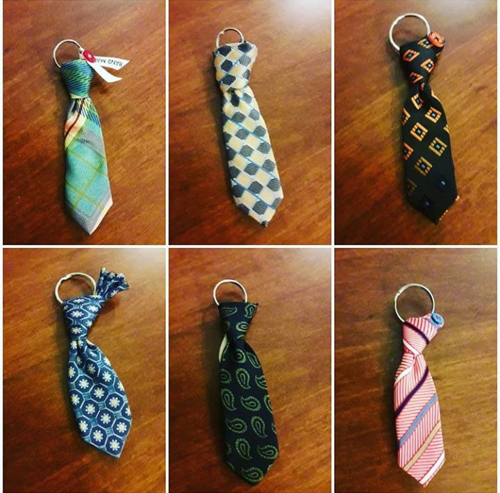 Cravatta porta chiavi