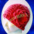 Cappello donna rosa con fiore - Artigianale - fatto a mano