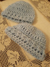 Cappellino lana neonato