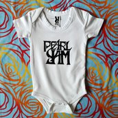 PEARL JAM body bebe, dipinto a mano, body personalizzati, vestiti neonato, tutte le taglie