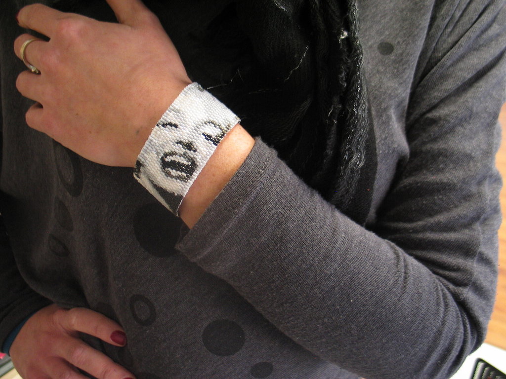 Tutorial per il bracciale a telaio Miyuki in argento