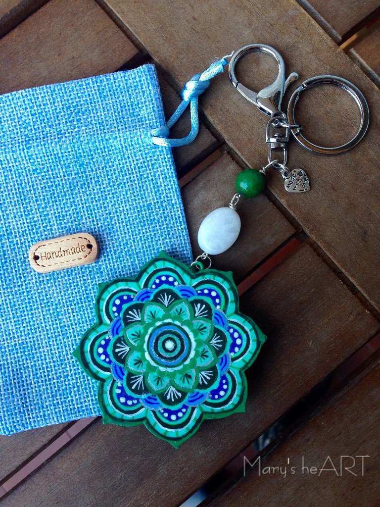 Fatto A Mano 925 Argento Sterling Fiore Aperto Mandala - Foto 7