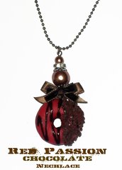 Red Passion Chocolate Necklace