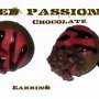 Red Passion Chocolate Earrings