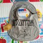 Bavaglino LED ZEPPELIN, bavaglini impermeabili, bavaglini rock, bavaglini personalizzati, regalo originale per il bebé