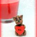 Decorazione con cane yorkshire con cuore personalizzato con il nome, idea regalo per san valentino per amanti dei cani