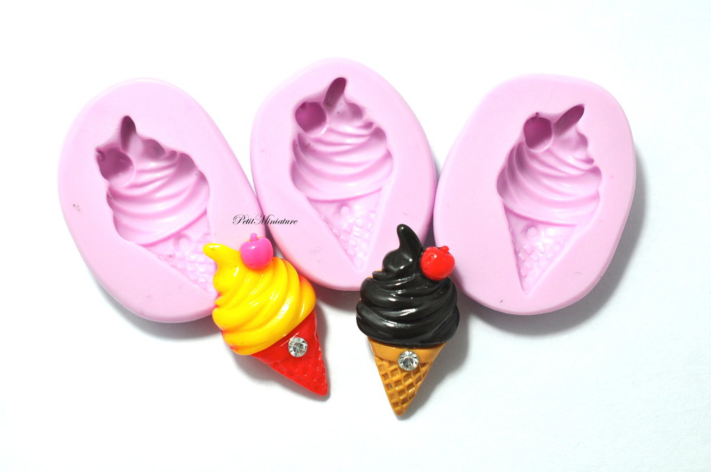 2 Rotoli In Legno Per Fare Coni Gelato Fatti In Casa - Stampo Per Cialde Waffle - Foto 3