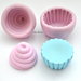 Cupcake Stampo-2 Stampi-Stampo in Silicone-Stampi Silicone-Stampo per il Fimo-Stampo Dollhouse-Stampo Miniature-Stampini per il Fimo-Stampo-Stampi-Silicone-Stampo Resina-Stampo Alimentare-Stampo Gesso-Stampo Sapone-Fimo-Handmade-Made in Italy-ST136