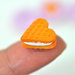 Biscotto Cuore Waffle Stampo-Stampo in Silicone-Stampi Silicone-Stampo per il Fimo-Stampo Dollhouse-Stampo Miniature-Stampini per il Fimo-Stampo-Stampi-Silicone-Stampo Resina-Stampo Alimentare-Stampo Gesso-Stampo Sapone-Fimo-Handmade-Made in Italy-ST149
