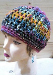 Cappello di lana multicolore