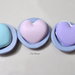 Macaron Cuore Stampo-Stampo in Silicone-Stampi Silicone-Stampo per il Fimo-Stampo Dollhouse-Stampo Miniature-Stampini per il Fimo-Stampo-Stampi-Silicone-Stampo Resina-Stampo Alimentare-Stampo Gesso-Stampo Sapone-Fimo-Handmade-Made in Italy-ST161