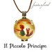 Ciondolo piccolo principe collana profumo regalo amore favola 