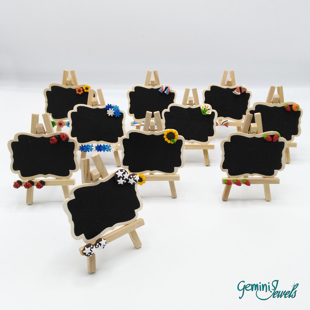 Set 20 Lavagnette Segnaposto Cancellabili - Per Ristoranti, Matrimoni, Feste Con Penne - Foto 11