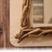 Specchio ALBERT con legni di mare, bois flotté, driftwood, treibholz,madera de mar