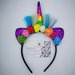 Cerchietto Unicorno - Multicolore semplice