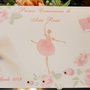 Guest book o libro delle dediche Prima Comunione decoro ballerina