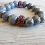 Bracciale grigio in ceramica