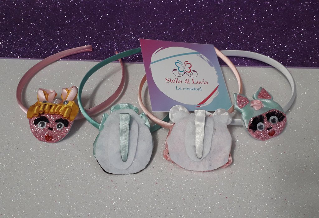 Kit Cerchietti Per Capelli Bambina - 71 Pezzi, Pittura Diamante Fai Da Te | Regalo 3-12 Anni - Foto 9