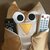 Cuscino porta telecomando owl "guffo"