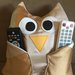 Cuscino porta telecomando owl "guffo"