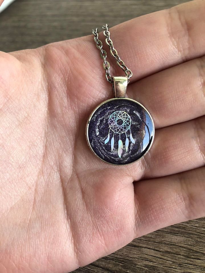 Ciondolo Moneta Morella Con Piume | Diametro 33 Mm, Oro Rosa, Per Collane E Bracciali Intercambiabili - 13