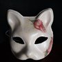 Maschera gatto cartapesta