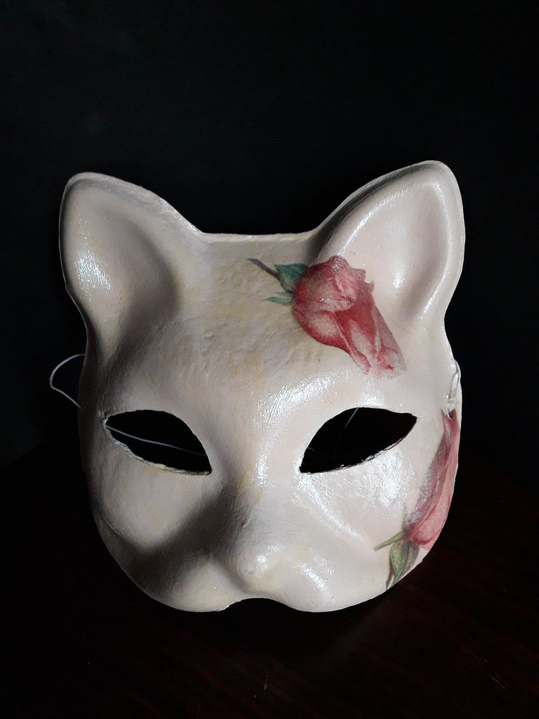 Maschera gatto cartapesta - Feste - Carnevale - di Artidea di Silvi