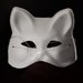 Maschera gatto cartapesta