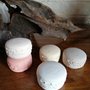 Macarons in gesso ceramico profumato, bianco o colorato