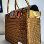 Borsa all'uncinetto modello Birkin