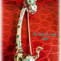 Spilla argento 800 vintage  giraffa