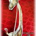 Spilla argento 800 vintage  giraffa