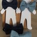 CRAVATTA PAPILLON PER BAMBINO E PAPA'   SET DUE PEZZI