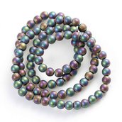 1*1 Filo perle perline 4mm per decorazioni Accessori bigiotteria, orecchini, bracciale 