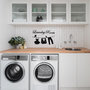 Adesivo Laundry Room