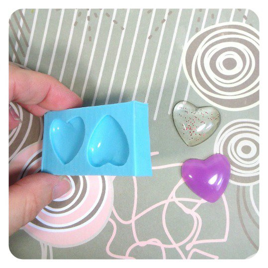 Cabochon Gemme Gioielli Resina Stampo in silicone Ovale a