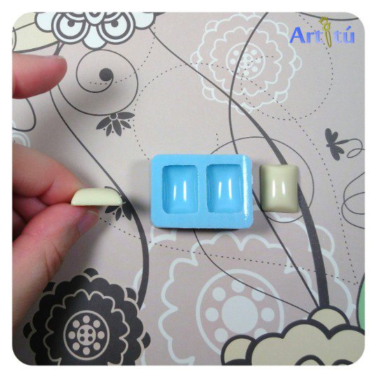 Cabochon Gemme Gioielli Resina Stampo in silicone Ovale a