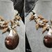 Collana conchiglie scaglie madreperla bianca perle di fiume grigio iris agata argento tibetano