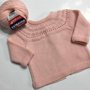 copri fasce neonata rosa