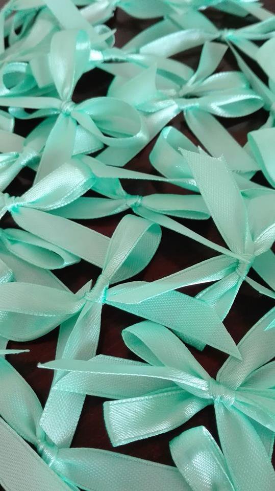 Italian Options Fiocchi A Nastro In Raso Marrone: 12 Pezzi, 5 Cm, Autoadesivi, Per Pacchi Regalo E Bomboniere
